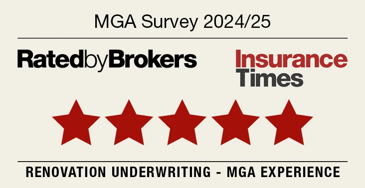 Renovation Underwriting - MGA 24-25 5 star winner